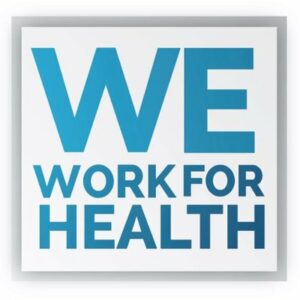 We Work For Health Logo